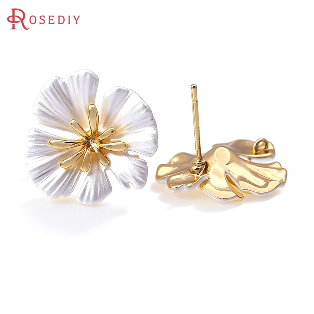 Kolczyki sztyfty w kształcie k – Jewelry Making Gold recenzja i cena