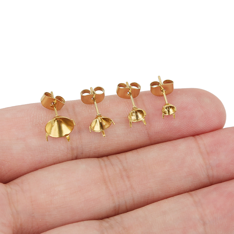 20 szt. Bazy do kolczyków ze s – Jewelry Making Stones recenzja i cena