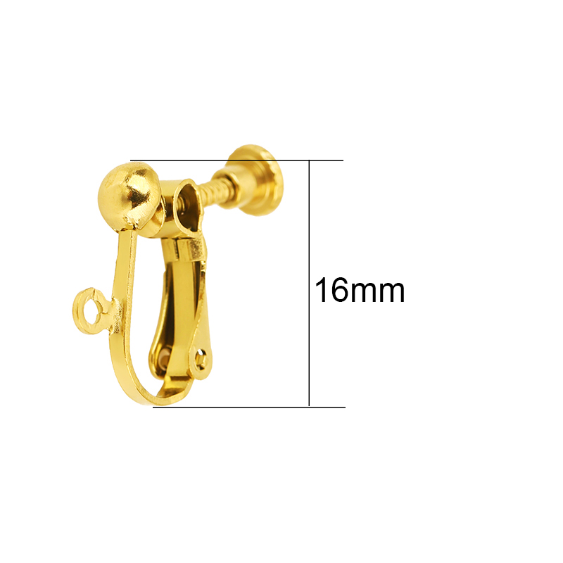 4 szt. Klipsy do kolczyków ze  – Jewelry Making Findings recenzja i cena