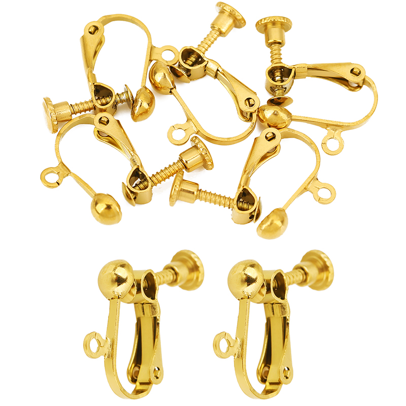 4 szt. Klipsy do kolczyków ze  – Jewelry Making Findings recenzja i cena