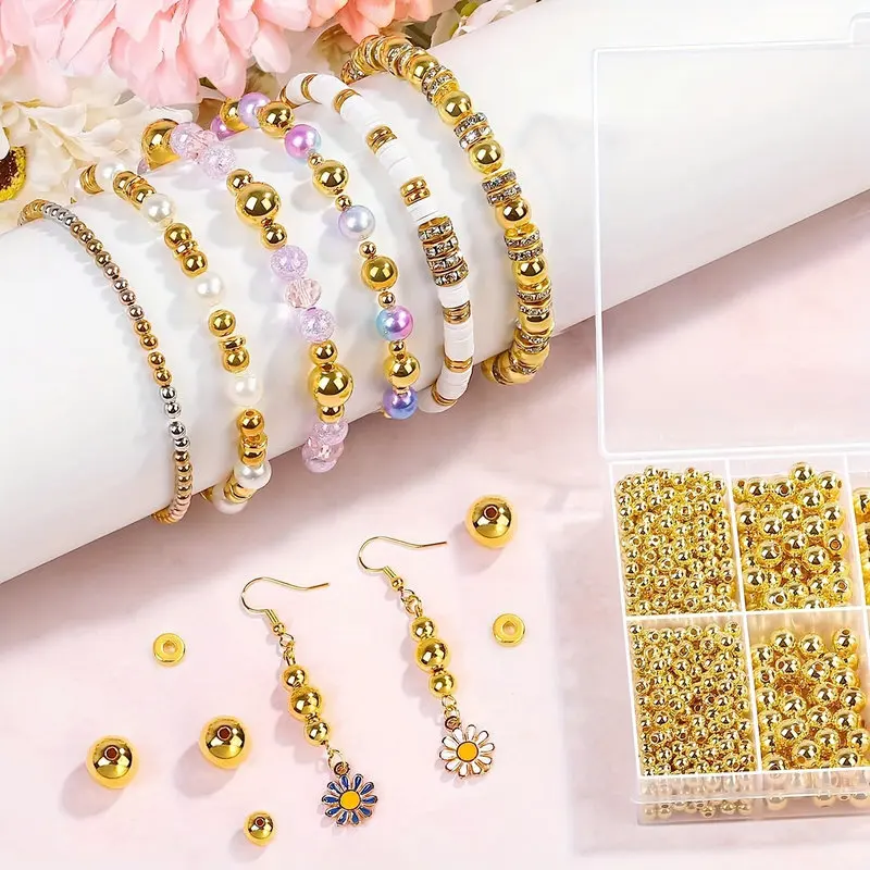 Zestaw 1000 szt. złotych koral – Jewelry Making Online recenzja i cena