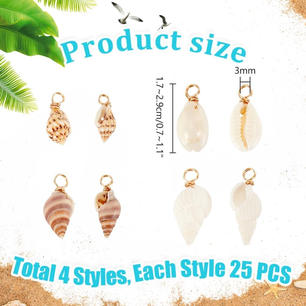 100 sztuk 4 style naturalne mu – Jewelry Making Online recenzja i cena
