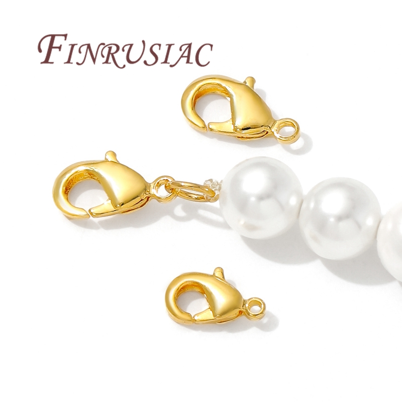 10mm 12mm 18K pozłacane zatrza – Jewelry Making Gold recenzja i cena