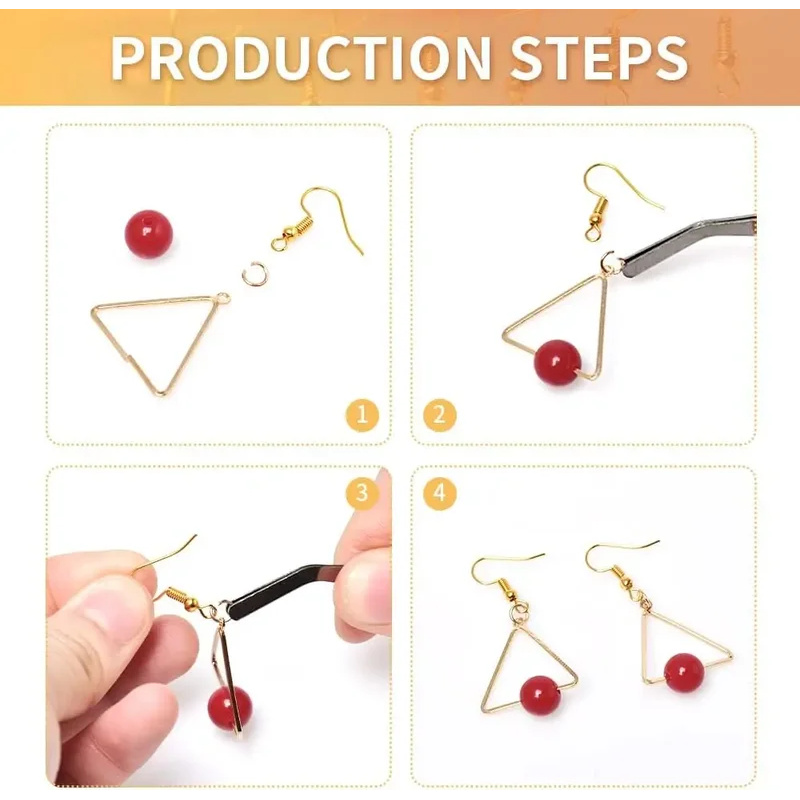100/500 szt. DIY Elementy do W – Jewelry Making Findings recenzja i cena
