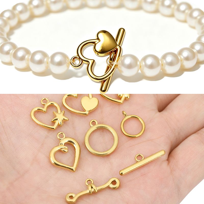 5 zestawów zapięć OT ze stali  – Jewelry Making Findings recenzja i cena