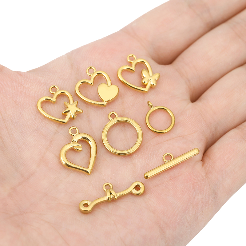 5 zestawów zapięć OT ze stali  – Jewelry Making Findings recenzja i cena